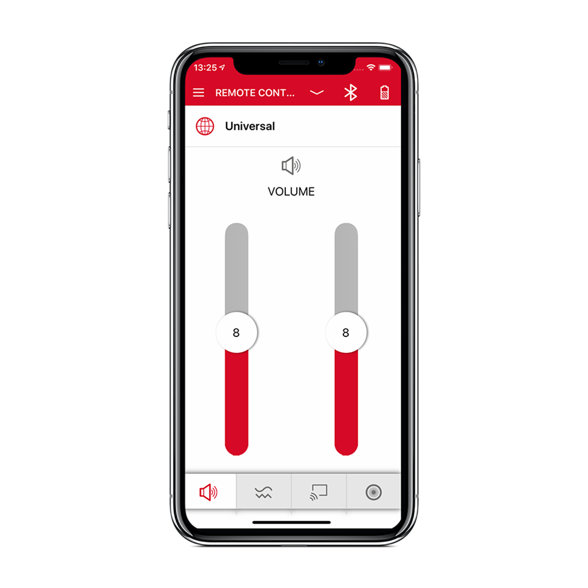 interface son de application