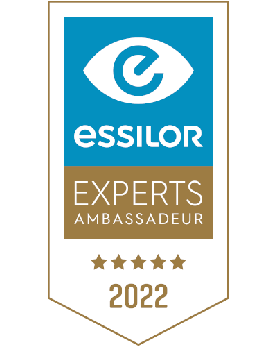 badge opticien esilor engagé